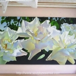 Lisianthus Mural Painting